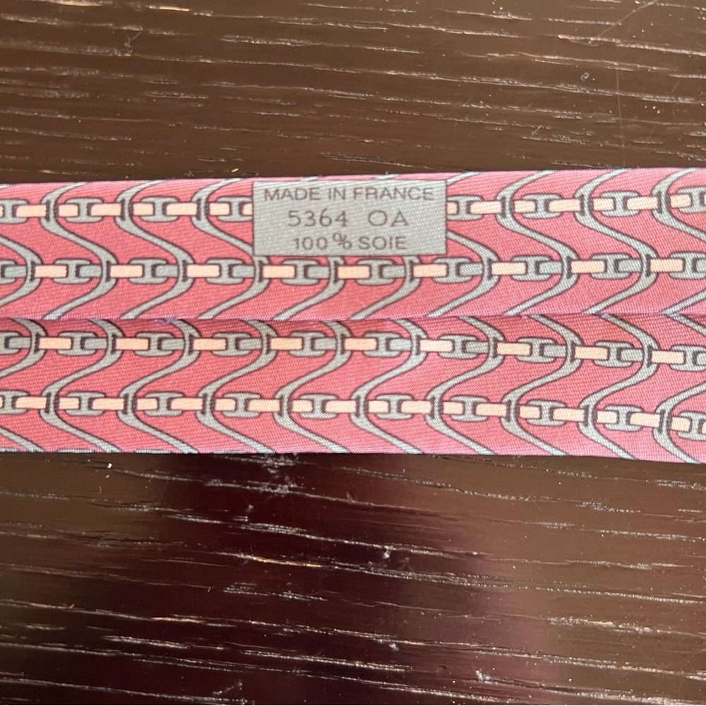 Hermes Silk Tie - Picture 4 of 4